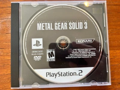 Metal Gear Solid 3: Snake Eater (Sony PlayStation 2, PS2) Authentic Disc, Tested - Image 1 of 2
