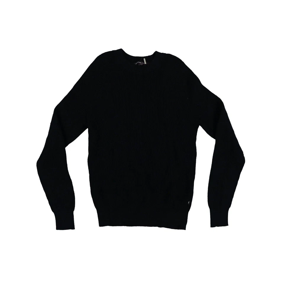 Suéter para hombre Michael Kors cuello redondo tejido con cable pulóver prendas exteriores manga larga Foto 1 de 1