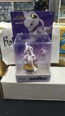 NUEVO EN CAJA 2015 MEWTWO ESTATUA FIGURA SUPER SMASH BROS AMIIBO NINTENDO WII U SWITCH 3DS Foto 1 de 3