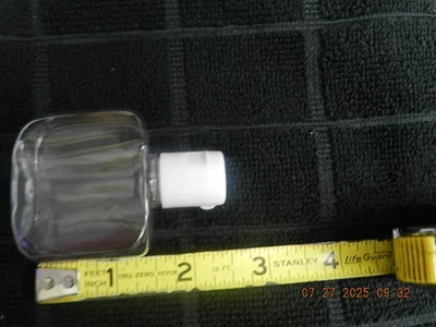 Lot of 46 New 1 oz clear plastic bottle with white flip top - Изображение 1 из 4