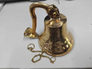 Campana de latón para barco/jardín/casa de campo (diámetro 95 mm) - Imagen 1 de 5