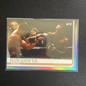 2019 Topps Chrome UFC - Israel Adesanya #57 Sepia - Picture 1 of 2