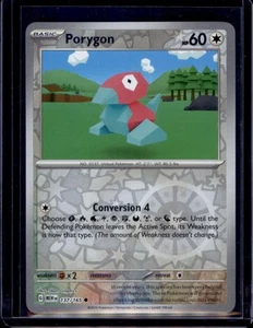 SV: Scarlet & Violet 151 #137/165 Porygon Reverse Holo - Foto 1 di 2