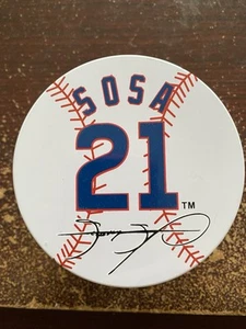 Sammy Sosa Watch MLB Baseball Chicago Cubs Watch Vintage 2004 NOS In Tin Box - Picture 1 of 12