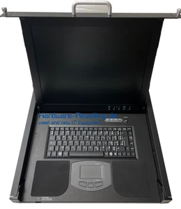 Fujitsu TFT-LCD Rack Console RC25 17" A3C40124213 S26361-K1387-V100 - Foto 1 di 9