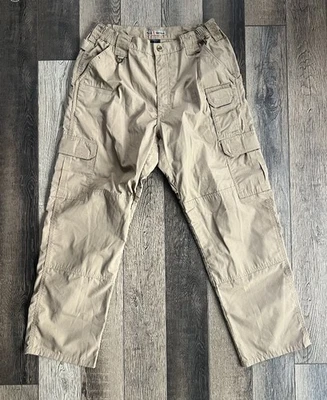 5.11 Tactical ~ Pants 34x30 ~ 100% Cotton ~ Khaki - Image 1 of 4