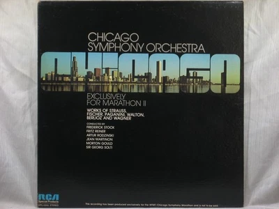 Chicago Symphony Orchestra - WFMT Marathon II - RCA Special Products DPL1-0245 - Image 1 of 4