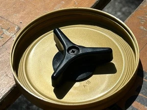 1979-87 Jaguar XJ6 Series III OEM Front Seat Back Lumbar Adjust Handle w/Screw - Foto 1 di 1