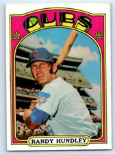 1972 Topps #258 Randy Hundley   Chicago Cubs