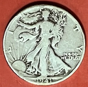 Walking Liberty Half Dollar 1941 - Bild 1 von 2
