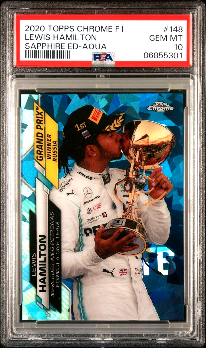 2020 Topps Chrome Sapphire Edition Formula 1 - Lewis