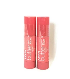 2 NYX Butter LIP BALMS ~ PARFAIT #BLB01 ~ NEW and SEALED - Picture 1 of 1
