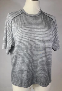 Lululemon T-shirt striped Size Large - Picture 1 of 5