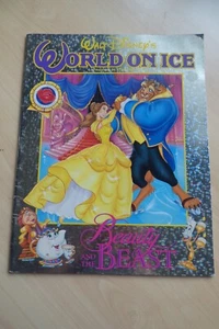 WALT DISNEY'S WORLD ON ICE BEAUTY AND THE BEAST 1993 original U.S. Program - Picture 1 of 4