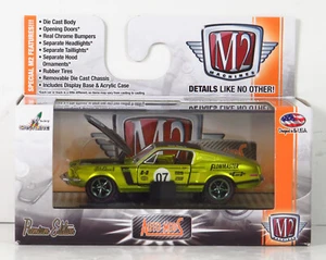 M2 Machines S17 Auto Mods Hobby Release 1968 Ford 68 Mustang #14-60 gelb 1:64 - Bild 1 von 6