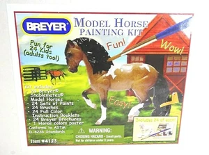 Breyer Stablemates #4123 Model Horse Painting Kit for (24) Kids Birthday Party ? - Picture 1 of 5