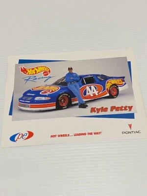 Cartão postal/folheto vintage 1997 Kyle Petty Nascar - Imagem 1 de 2