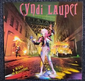 CYNDI LAUPER A Night To Remember EX 1989 Epic USA OE-44318 promo - Picture 1 of 7