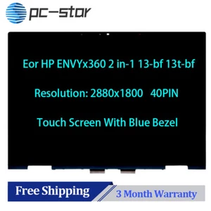 OLED LCD Touch Screen Display Assembly for HP ENVY x360 13-bf0797nr N15663-001 - Picture 1 of 3