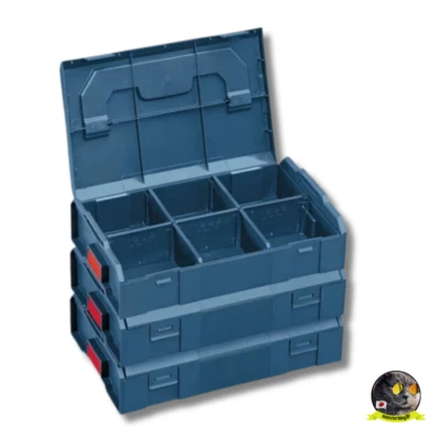 Bosch L-BOX X-MINI3 Box mini Set 266x155x63mm Blue Tool Case New From Japan - Image 1 of 4