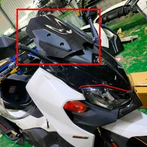 Carbon Fits For SYM MAXSYM TL500 TL508 Front Windscreen Windshield Replacement - Picture 1 of 4