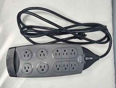 BELKIN SurgeMaster 10 Outlet F9G1032-10-GRY SURGE PROTECTOR 10ft. Cord - Image 1 of 4
