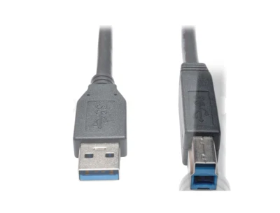 HP USB Cable 3 3.0 A to B Cable 3 ft SuperSpeed A Male to B Male OEM Original - Image 1 of 4
