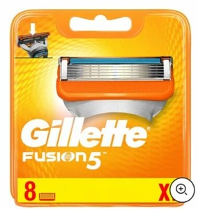 Gillette Fusion 5 XL Blades 8 Pack Brand New Genuine New Blades Micro Skin Guard
