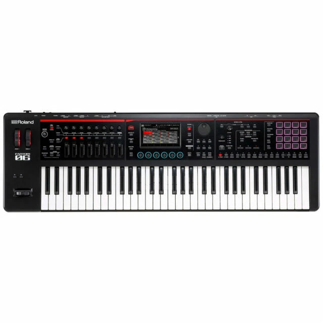 NEW! Roland Fantom-06 61-Key Synthesizer Workstation Keyboard, Black - Image 1 of 1