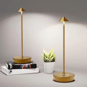 Cordless Table Lamps Rechargeable, 6000mAh Battery Operated LED Desk Lamp Outdoo - Picture 1 of 7