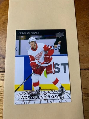 2022-23 Upper Deck #WG-9 Lucas Raymond World Junior Grads - Image 1 of 2