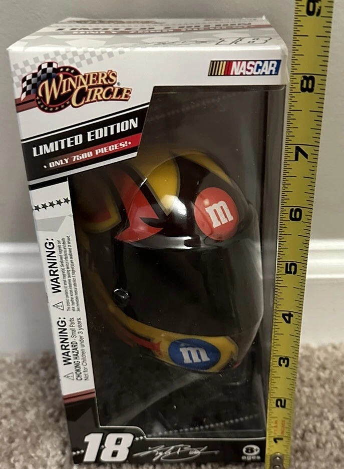 Kyle Busch #18 M&m's 1/3 Mini Helmet 2008 Winner's Circle 1 of 7 500