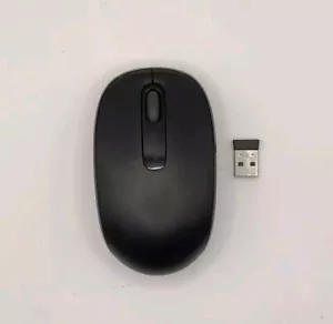 Microsoft Wireless Mobile Optical Mouse 1850 Black w/ USB Receiver XB92374-002 - Picture 1 of 9