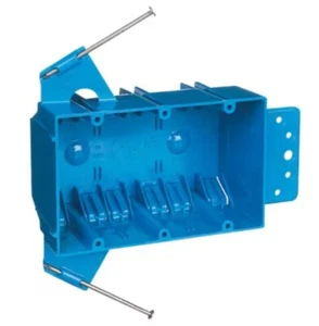 CARLON 30-Pack 3-Gang 44 cu. in. PVC New Work Electrical Switch and Outlet Box - Picture 1 of 3