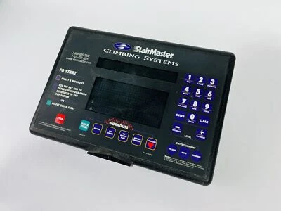 Panel de consola de pantalla paso a paso StairMaster 4600CL (CP494) Foto 1 de 4