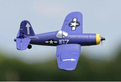 Volantex F4U Corsair 400 Ready To Fly 4Ch RC Plane, Gyro & Stabiliser V761-8V2 - Image 1 of 4