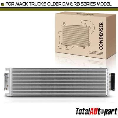 Condensador AC A/C para Mack RD DM 1988 1989 1990-1997 RB 1989 1990 1991 1992-1997 - Imagem 1 de 4
