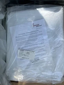 Case of 50 Mississippi Polymers Sleeved Vinyl Protective Gown Translucent/clear - Picture 1 of 2