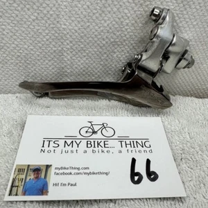 Shimano Dura Ace FD 7700 Front Derailleur | Braze on | Double 9 Speed | Silver - Picture 1 of 5