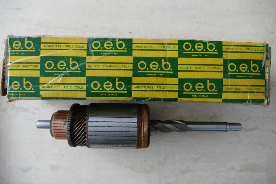 Oldtimer Anlasser Innocenti Spider-M3-Innocenti Morris,Poweranker,Starter neu - Bild 1 von 4