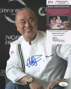 Chef Nobu Matsuhisa Signed 8x10 Photo w/ JSA COA #AT63287 - Picture 1 of 2