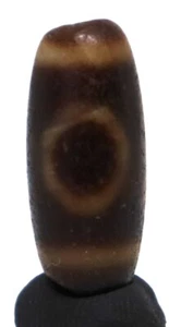 Rare Ancient One Eye Dzi Agate Bead – Tibetan Chung Amulet Jewelry - Picture 1 of 6