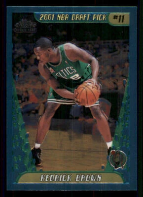 2001-02 Topps Chrome #139 Kedrick Brown RC - Image 1 of 2