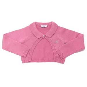 8125AD cardigan bimba girl MONNALISA pink sweater kids - Picture 1 of 4