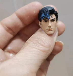 1/12 Painted Custom Superman Head Carved Fit ML Figure Body - Picture 1 of 4