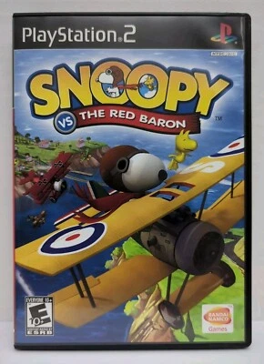 Snoopy vs. The Red Baron (Sony PlayStation 2, 2006) CIB, Black Label, PS2 - Image 1 of 4