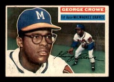 1956 Topps #254 George Crowe   VG/VGEX X2883734
