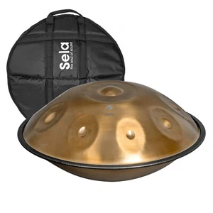 Sela SE300 Harmony Handpan Bb2 Amara Stainless Steel - Picture 1 of 9