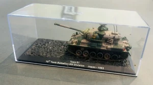 Tipo 61 10º Batallón de Tanques 8ª División Japón 1993 Diecast Modelo Tanque 1:72 - Imagen 1 de 1