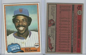 1981 Topps Traded Baseball, #849 Ellis Valentine, Mets - Picture 1 of 1